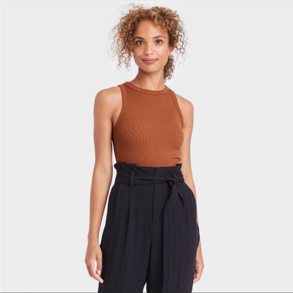 a new day Tops - Bundle of 2 A New Day Ribbed Tank Bodysuits